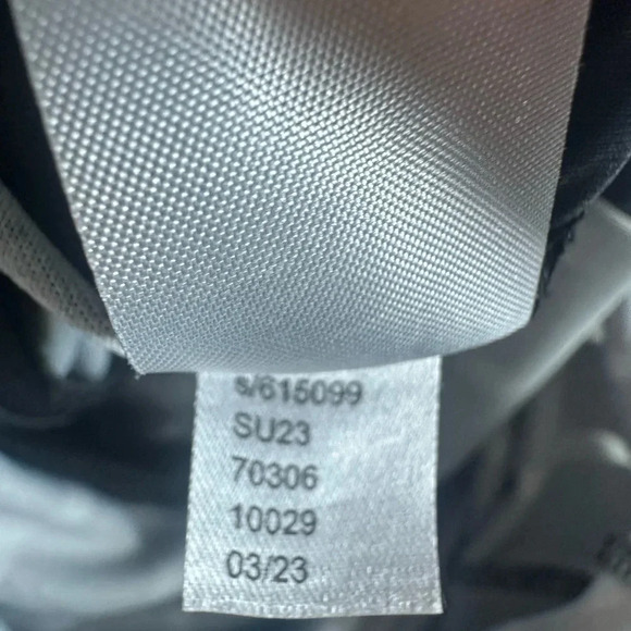 Ann Taylor Black & White Jumpsuit striped evening business casual plus size - Picture 7 of 13